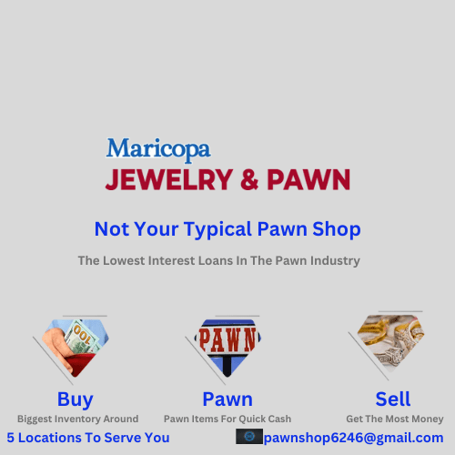 Maricopa Jewelry & Pawn logo