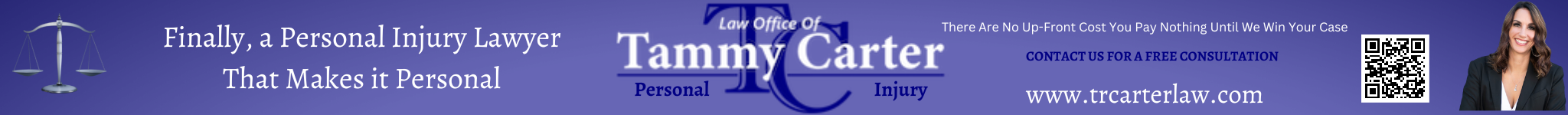Tammy Carter Law Banner Ad Personal Injury